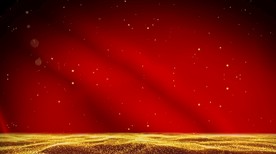 红色海洋粒子抖动