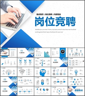 岗位竞聘PPT模板