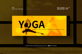 瑜伽H5头图banner底图