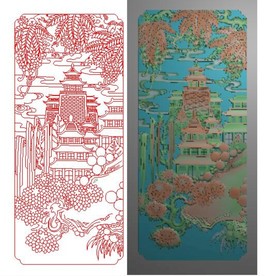 金玉满堂 精雕图