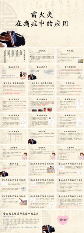 雷火灸在痛症中的应用