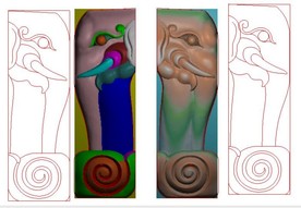 小象沙发精雕图