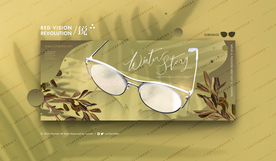 眼镜轮播图海报广告背景图