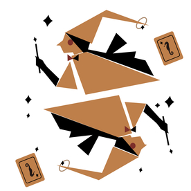 创意扑克牌抽象装饰画