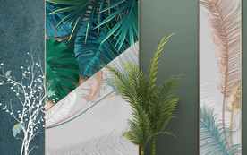 北欧新背景墙 TIF分层