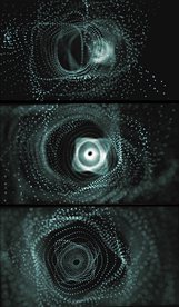 粒子飘荡企业动态背景素材