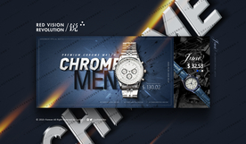 手表轮播图海报广告背景图