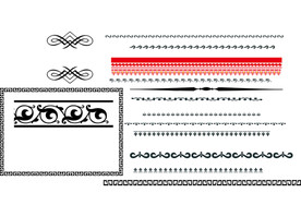 经典 精美 边框 相框