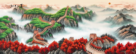 长城国画长城长城国画