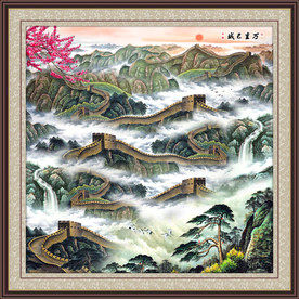 长城国画长城长城国画