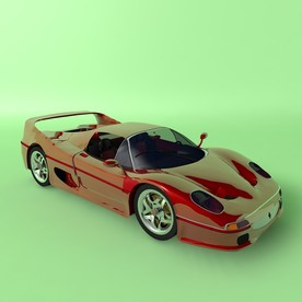 汽车模型 摩托模型 c4d模型