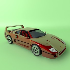 汽车模型 摩托模型 c4d模型