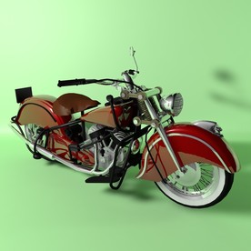 汽车模型 摩托模型 c4d模型