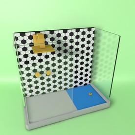 室内模型  卫生间模型