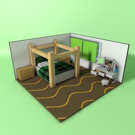 室内模型 办公模型 客厅模型