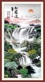 山水画 水墨山水画 意境山水画