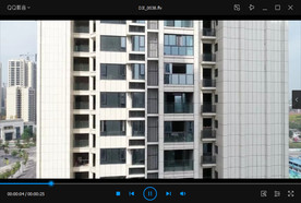 城市新楼盘航拍4K高清视频素材