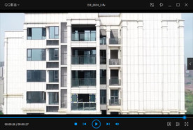 城市新楼盘航拍4K高清视频素材