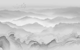 热卖高档意境山水 TIF分层