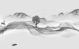 豪华高清意境山水 TIF分层