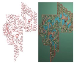 蝙蝠家具精雕图