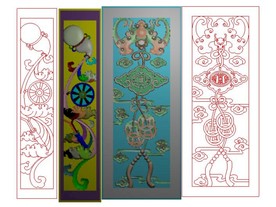 蝙蝠家具精雕图