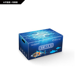 海鲜大礼包 海产品包装箱