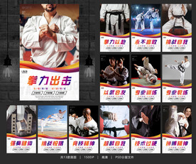 跆拳道海报