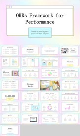 渐变框架线条ppt