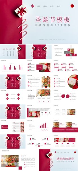 节日节气喜庆庆祝传统PPT模板