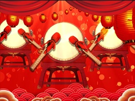 新年喜庆背景