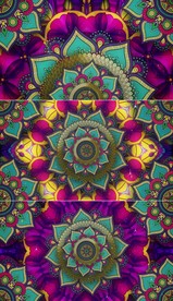 万花筒魔幻风格动感led视频