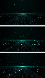 唯美星空粒子背景视频