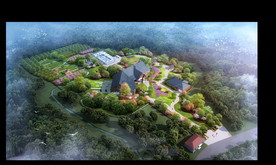 农家乐景观规划设计效果图