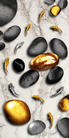 转运石玄关 金鱼