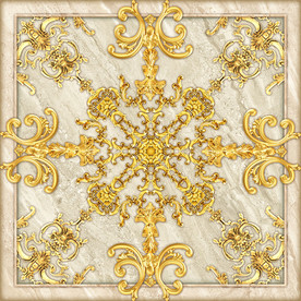 欧式奢华古典花纹大理石天顶壁画