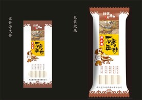 传统面条包装