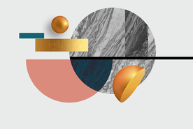 抽象立体几何玄关