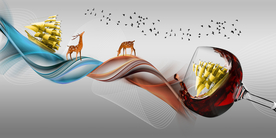 高脚杯一帆风顺