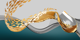 高脚杯玄关 金鱼