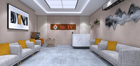 电视台接待室设计案例效果图