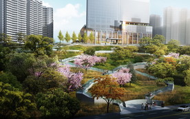 山地公园景观设计效果图