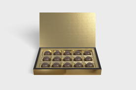 奢华巧克力包装样机