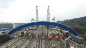 高速公路航拍视频素材