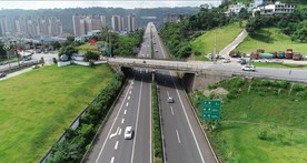 高速公路航拍视频素材