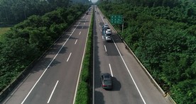 高速公路航拍视频素材