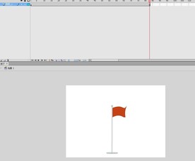 红旗飘动的动画