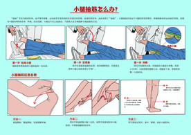 小腿抽筋怎么办