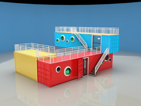 网红集装箱美陈