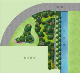 乡村公园绿化设计平面图